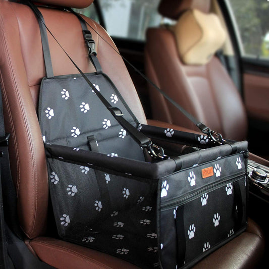 Pet Dog Booster Seat, with Upgrade Support Rod, Breathable