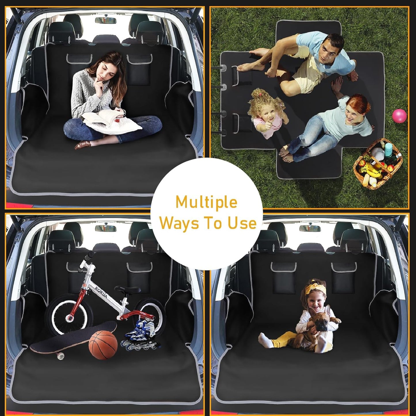Cargo Liner for Dogs Waterproof PetCargo Liner with Side