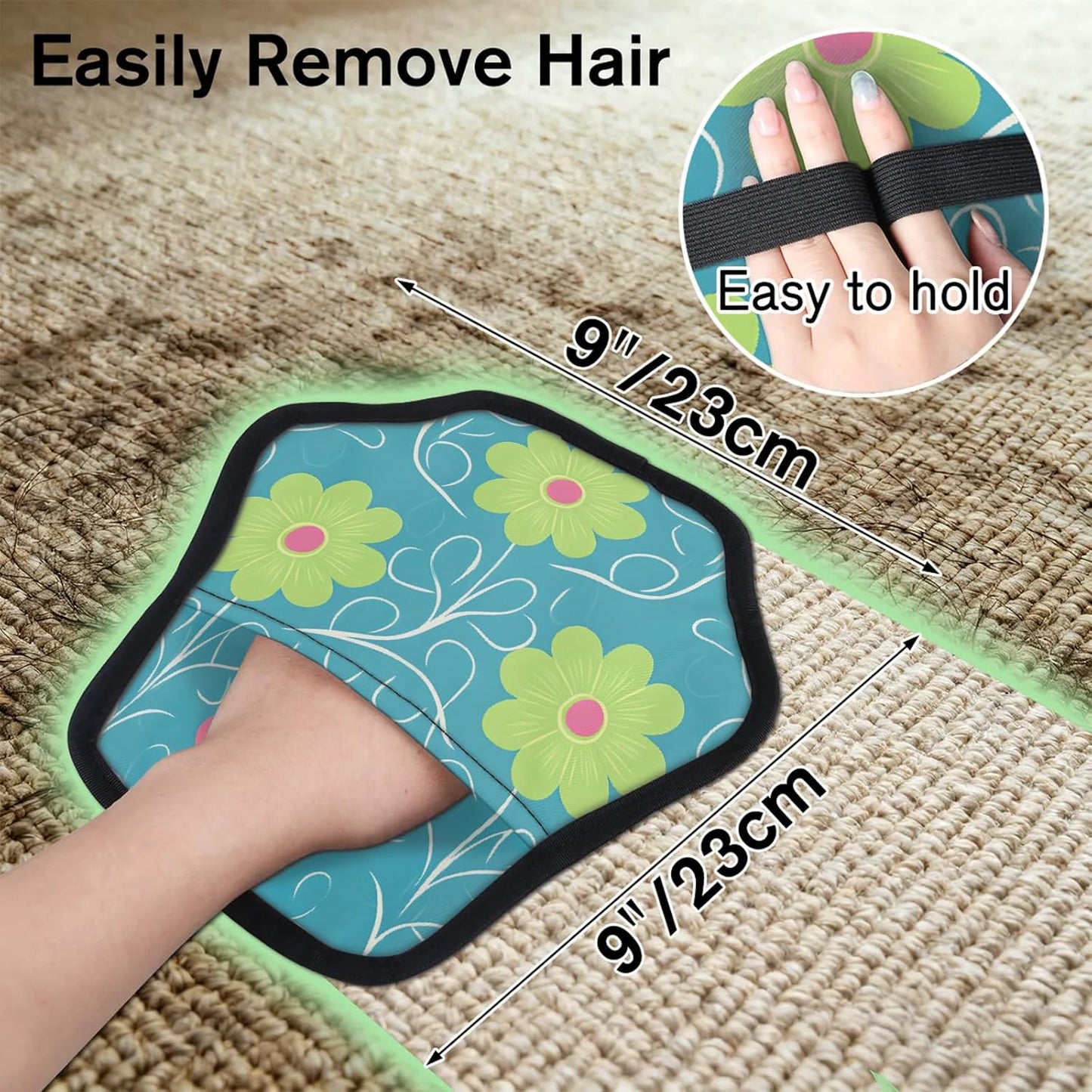 Pet Hair Removal Glove for Dogs Cats Reusable Washable Set