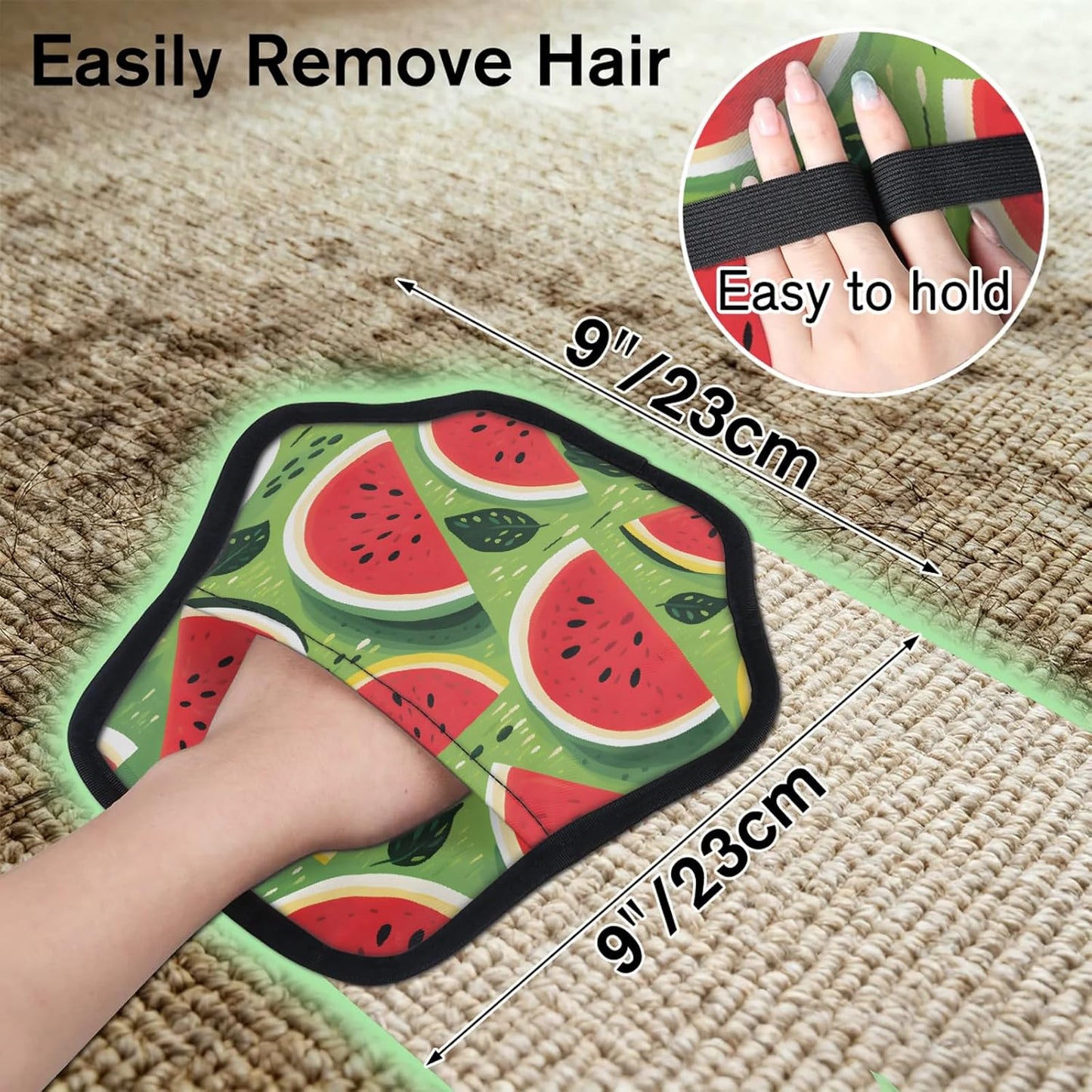 Pet Hair Removal Glove for Dogs Cats Reusable Washable Set