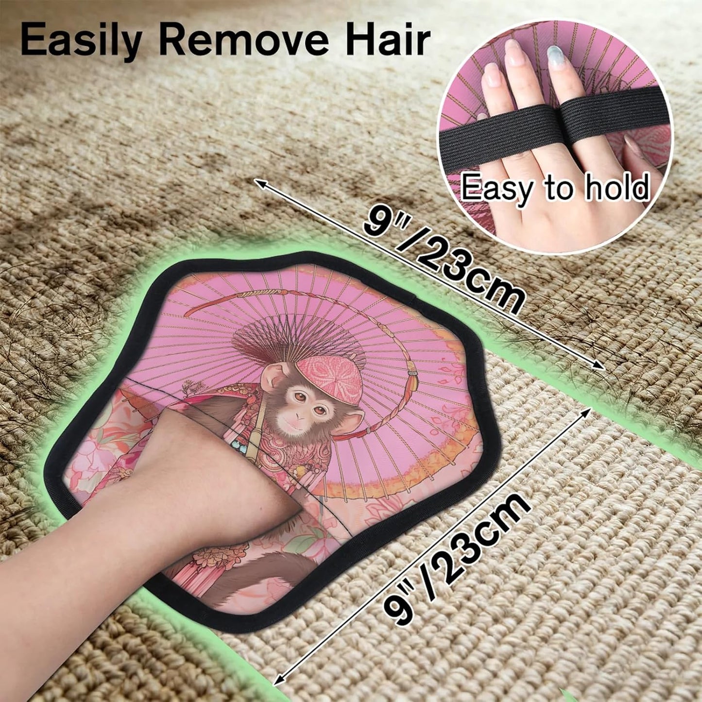 Pet Hair Removal Glove for Dogs Cats Reusable Washable Set