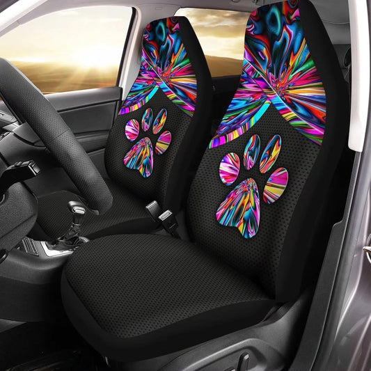 Universal Bucket Seats Cover Protector, 2 PCS Colorful