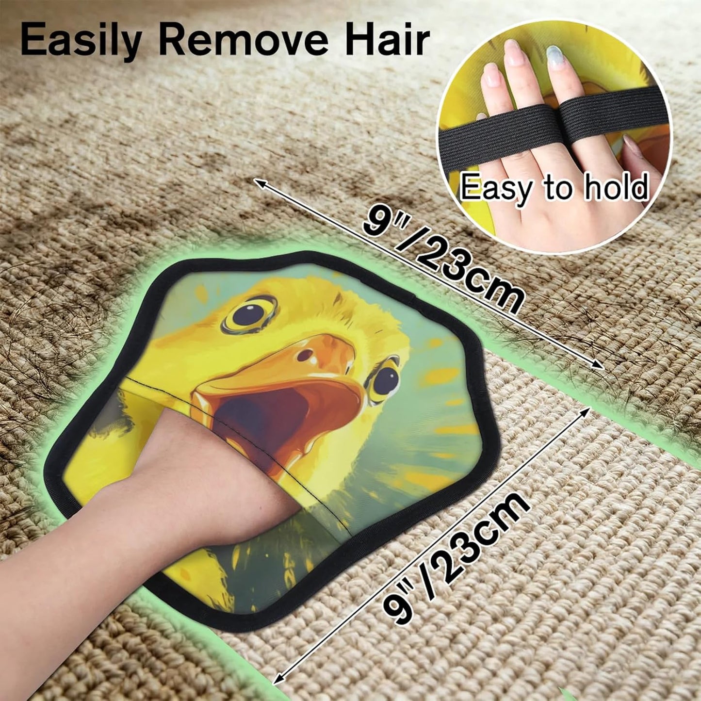 Pet Hair Removal Glove for Dogs Cats Reusable Washable Set