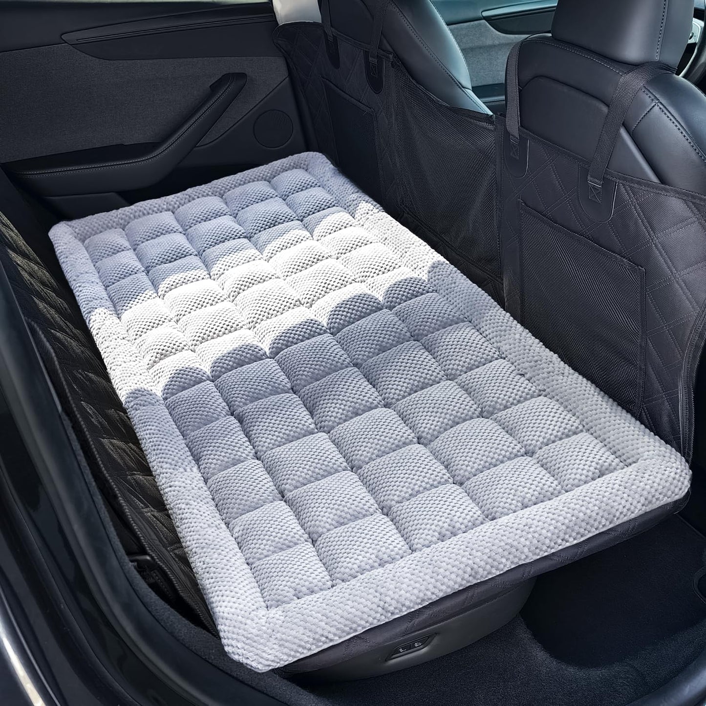 Dog Bed Mat for Car Backseat , Road Trip Bed to Fully