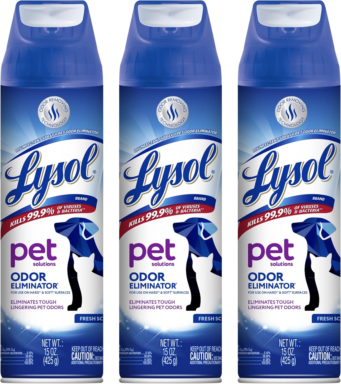 Pet Odor Eliminator Spray, Sanitizing and Disinfecting