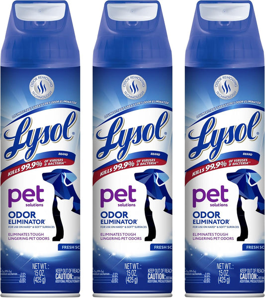 Pet Odor Eliminator Spray, Sanitizing and Disinfecting
