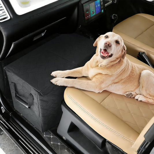 Car Seat Extender for Large Dogs, Front & Back Seat