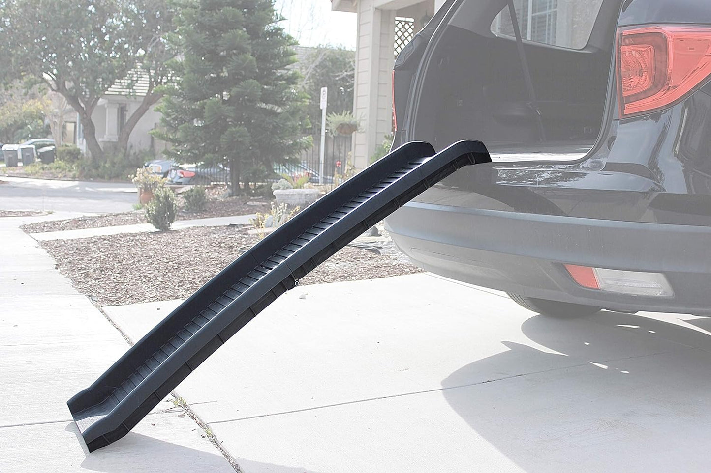 50524 61" Portable Folding Pet Ramp, Black