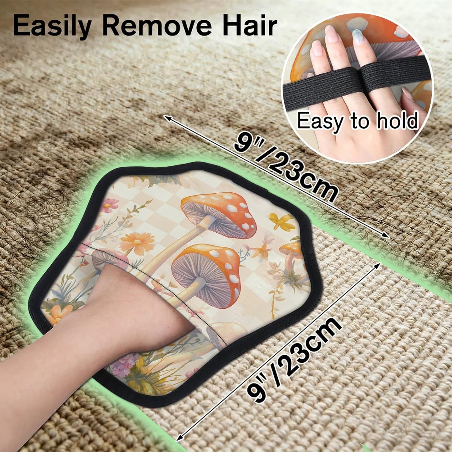 Pet Hair Removal Glove for Dogs Cats Reusable Washable Set