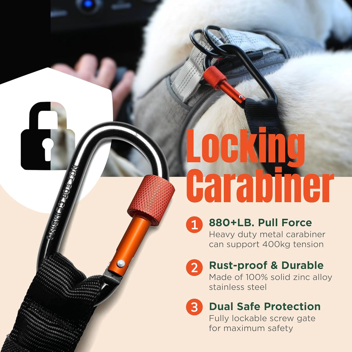 Travel Safety Bundle – First Aid Kit & Dog Seat Belt |