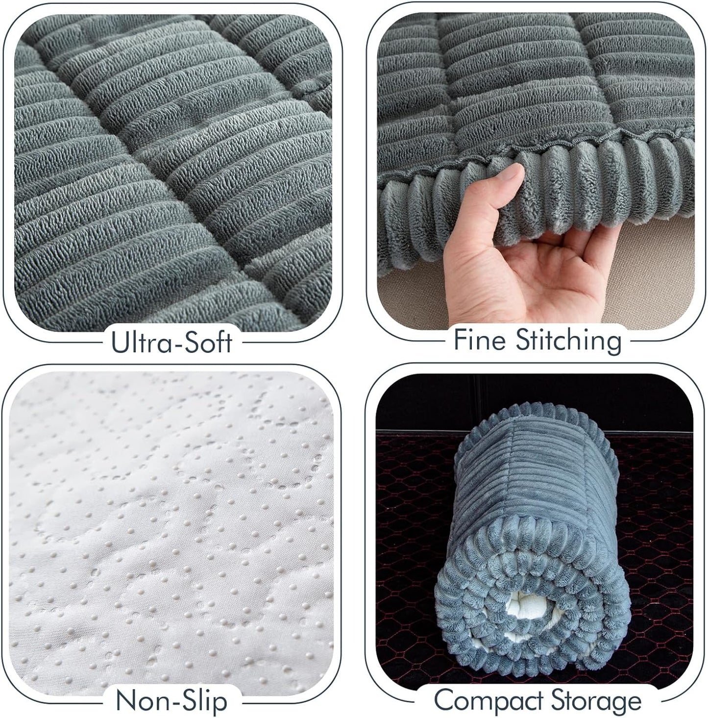 Dog Bed for Car, Pet Travel Backseat Mat for Vehicle SUV