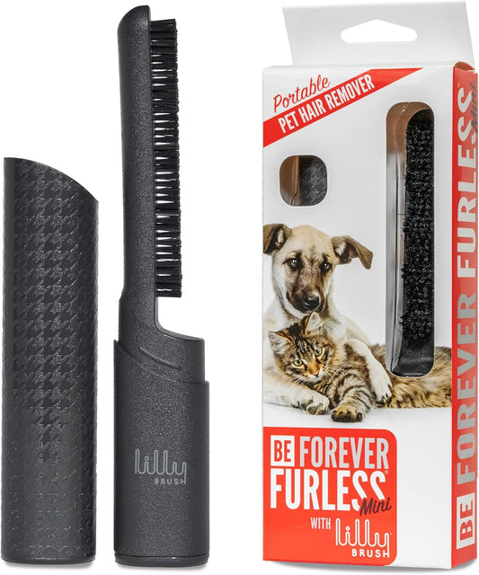 Forever Furless Mini Pet Hair Remover Brush | Portable Lint