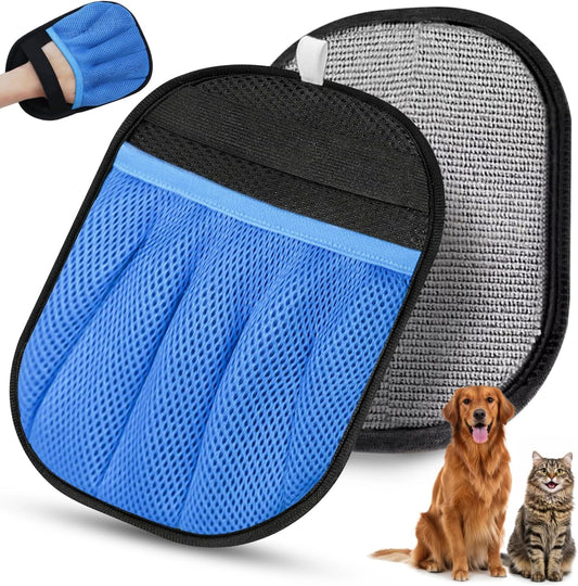 Pet Hair Removal Glove for Cats & Dogs, Reusable Magic