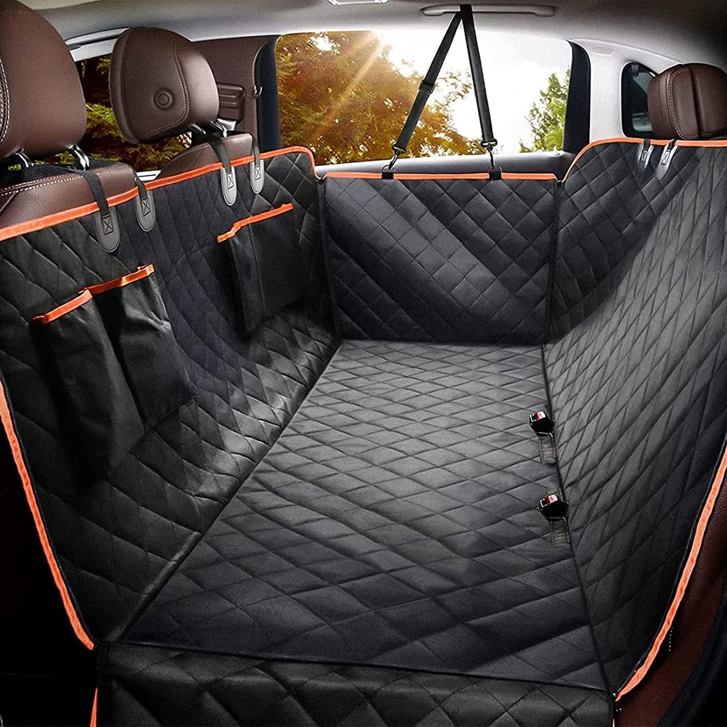 Dog Car Seat Cover for Back Seat, Waterproof Seat Protector