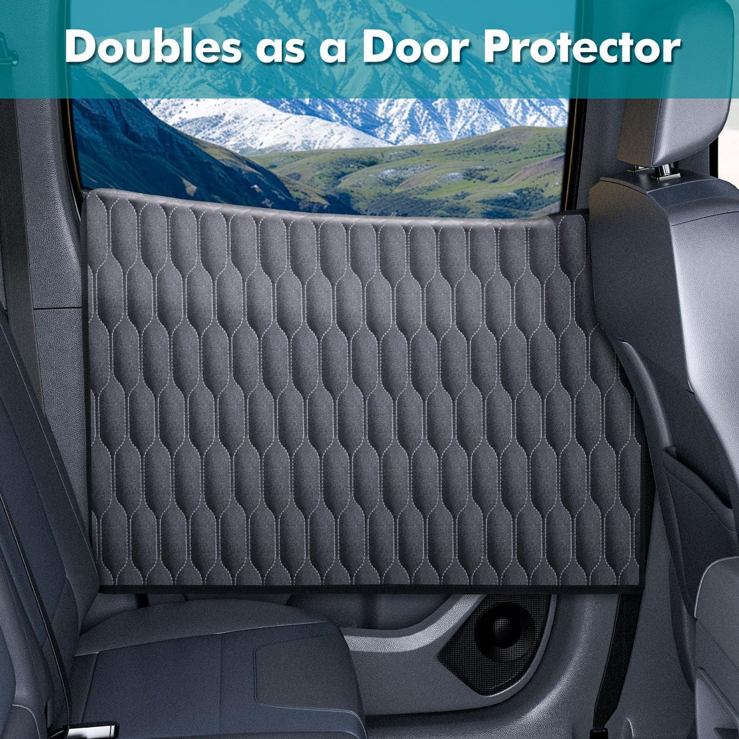 XL Trucks Dog Car Seat Cover for Back Seat Crew Cab with