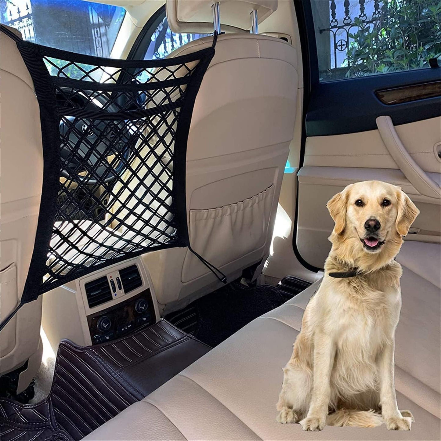Pet Barrier Dog Car Net Barrier with Auto Safety Mesh