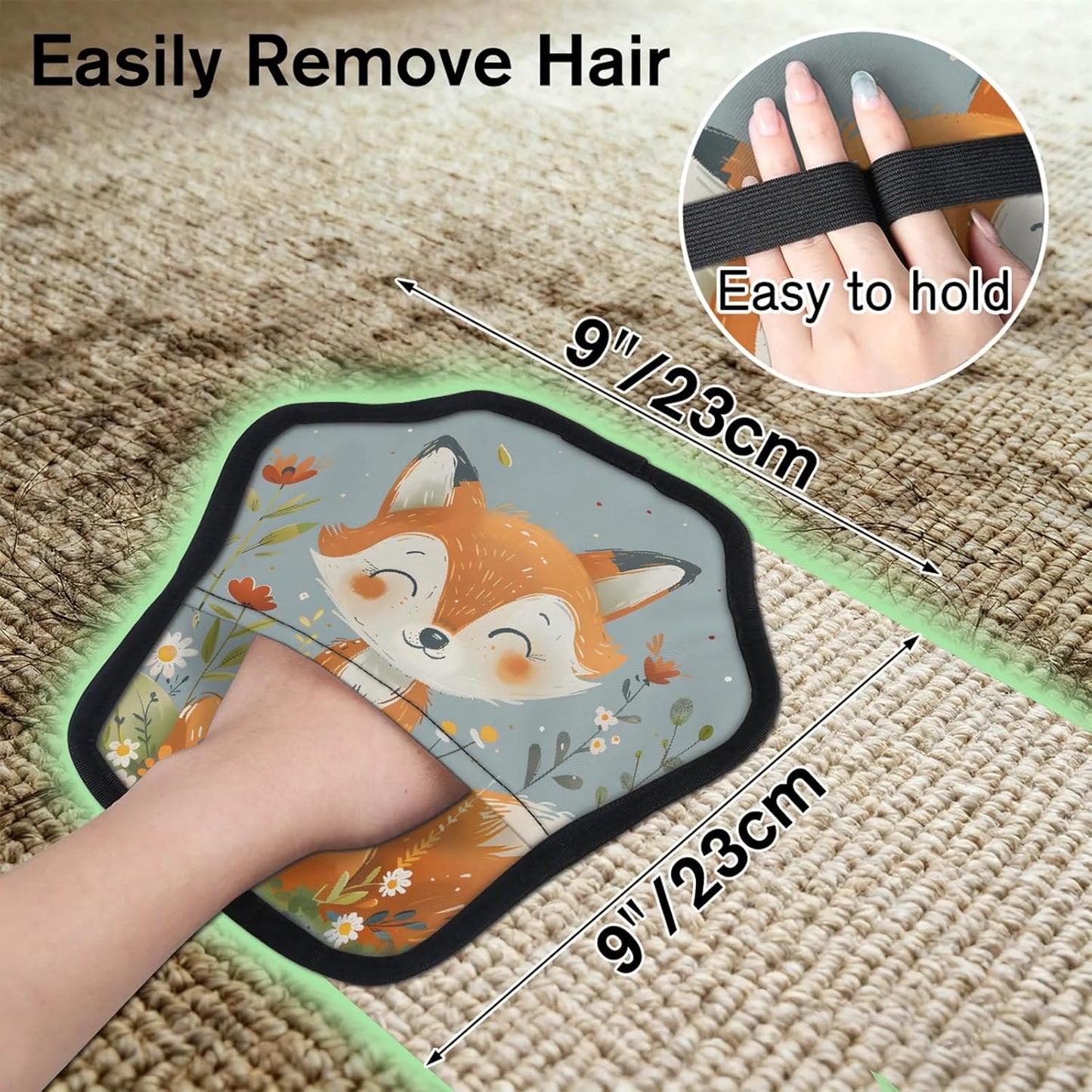 Pet Hair Removal Glove for Dogs Cats Reusable Washable Set