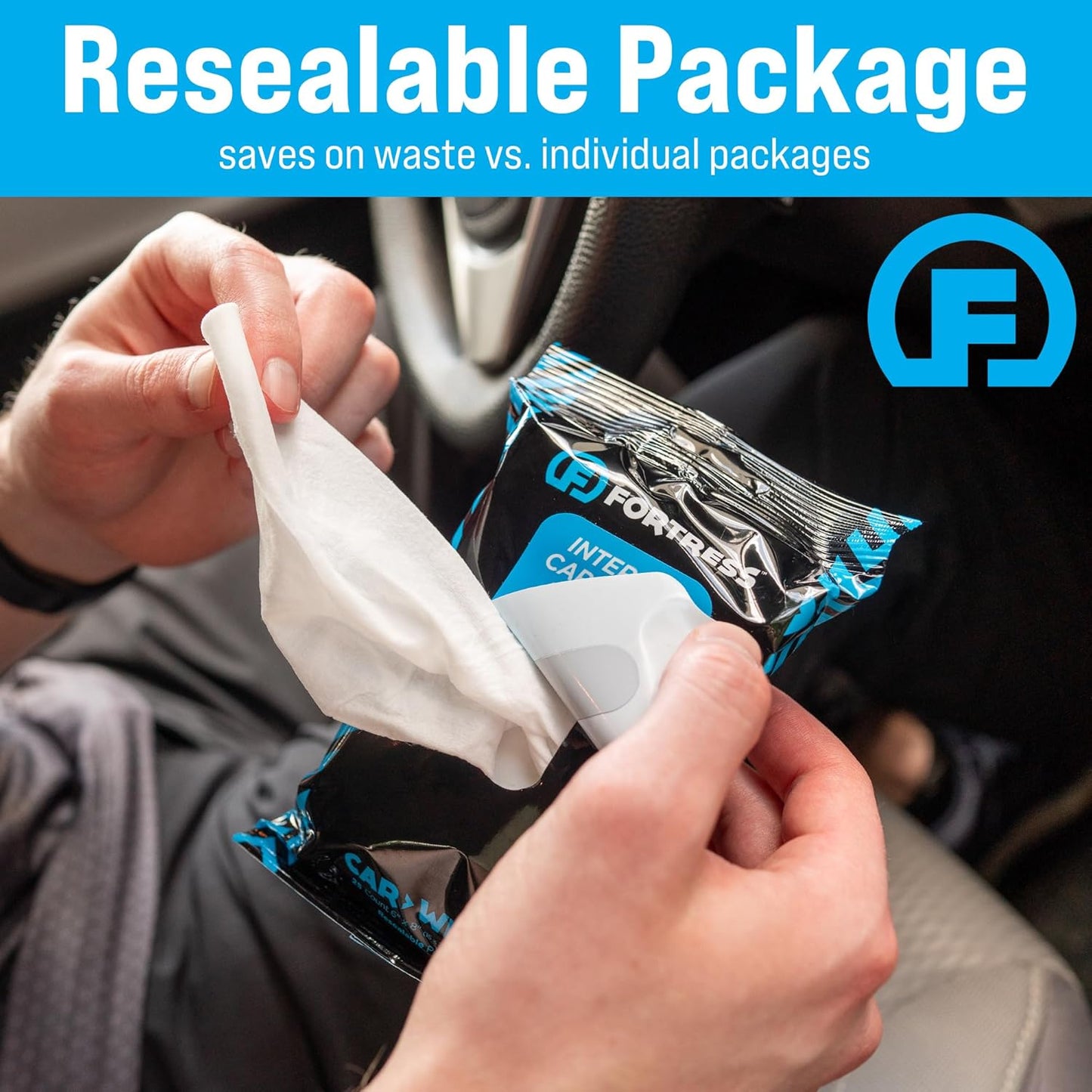 Car Interior Wipes for Car Interior Cleaning, Dashboard