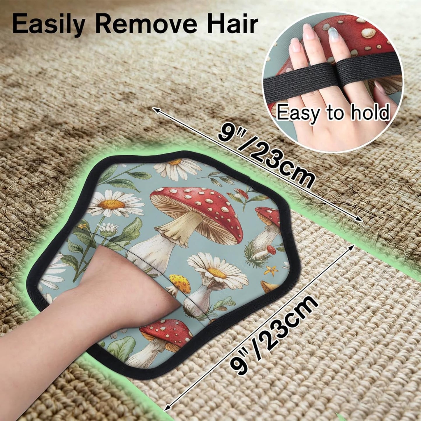 Pet Hair Removal Glove for Dogs Cats Reusable Washable Set