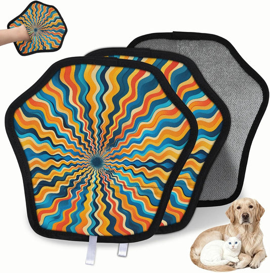 Pet Hair Removal Glove for Dogs Cats Reusable Washable Set