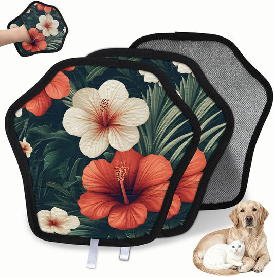 Pet Hair Removal Glove for Dogs Cats Reusable Washable Set