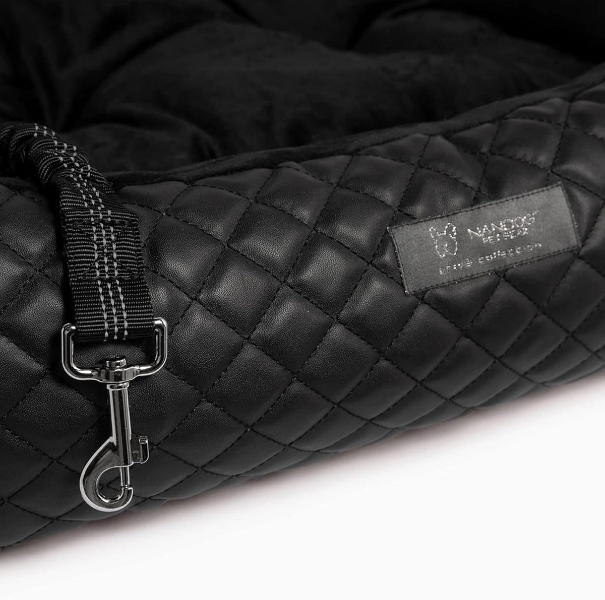 Pet Gear Dog Car Seat Bed Luxury Vegan Quilted Vegan