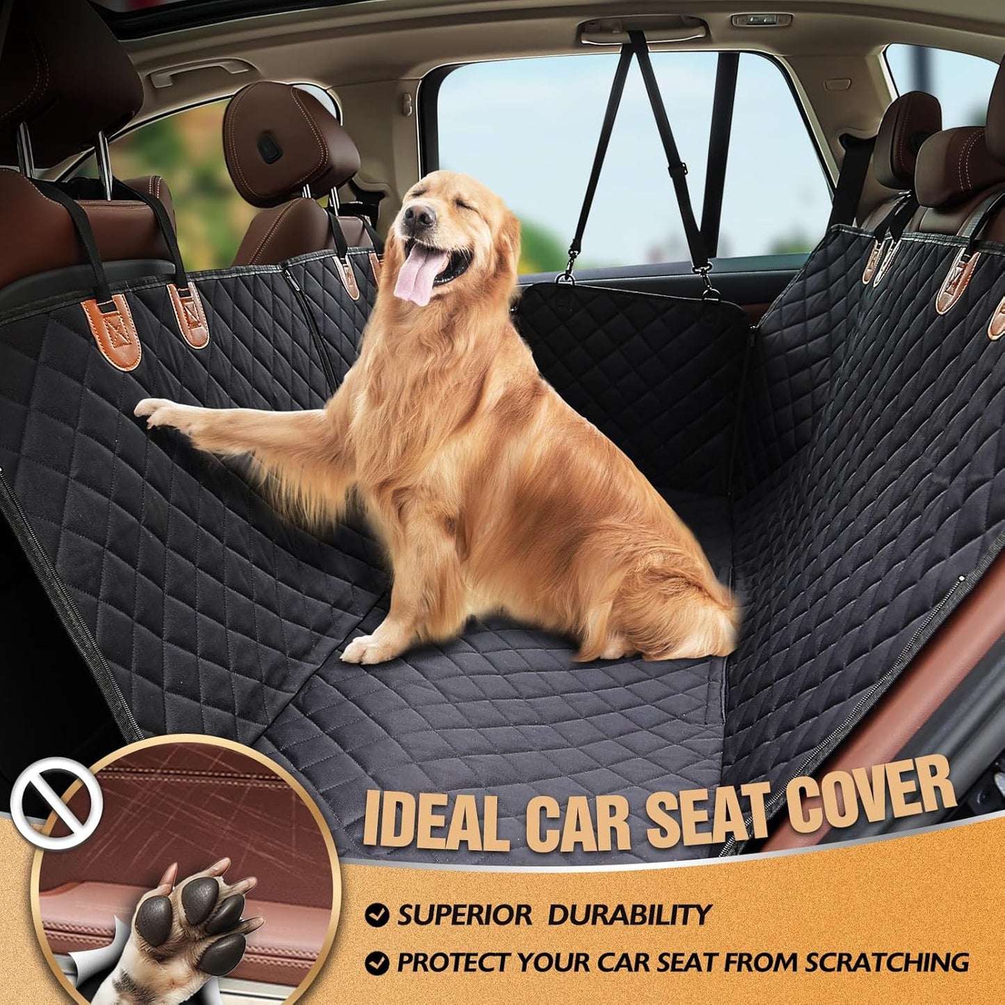 Dog Seat Cover, Car Seat Cover , Pet Seat Cover Dog