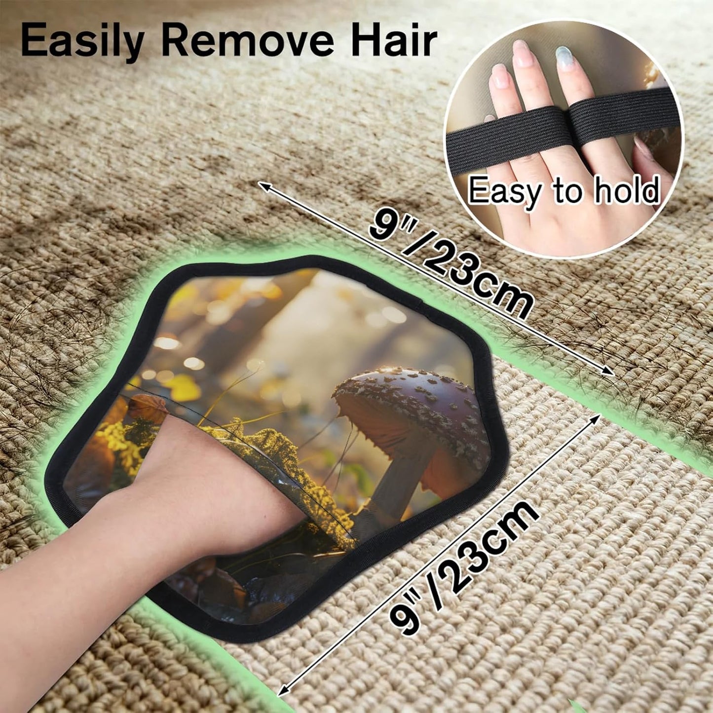 Pet Hair Removal Glove for Dogs Cats Reusable Washable Set