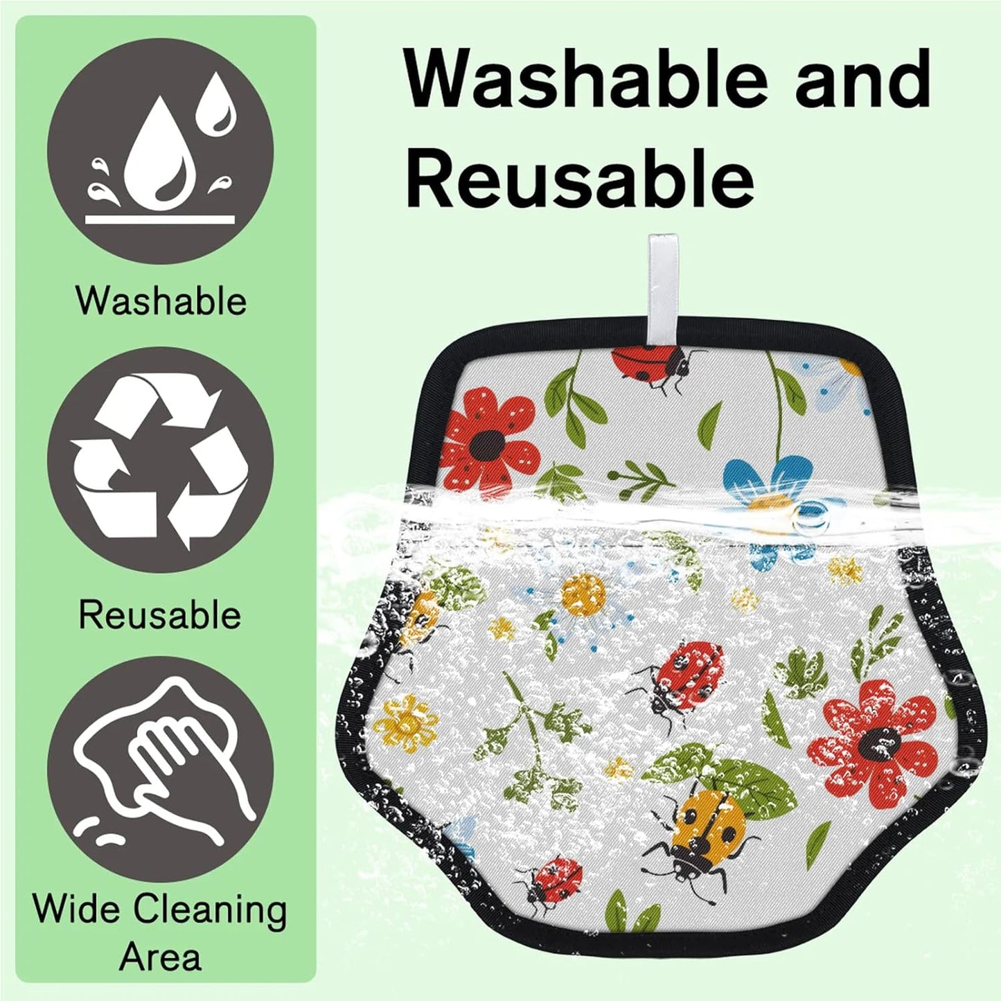 Pet Hair Removal Glove for Dogs Cats Reusable Washable Set