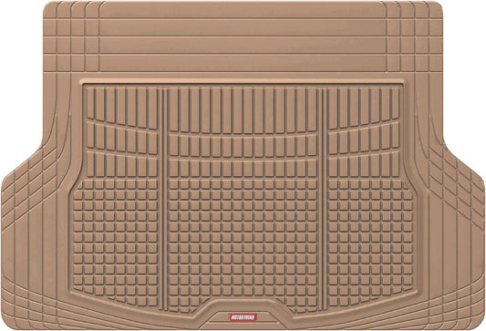 FlexTough Rear Cargo Mat – Heavy-Duty Trimmable Car Trunk
