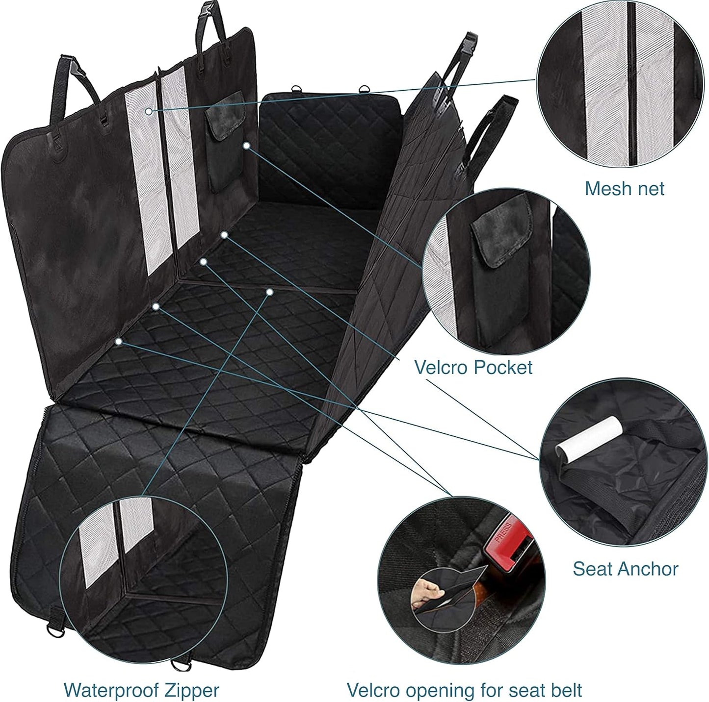 Car Boot Cover | Car Seat Covers for Dogs - Dog Seat Cover