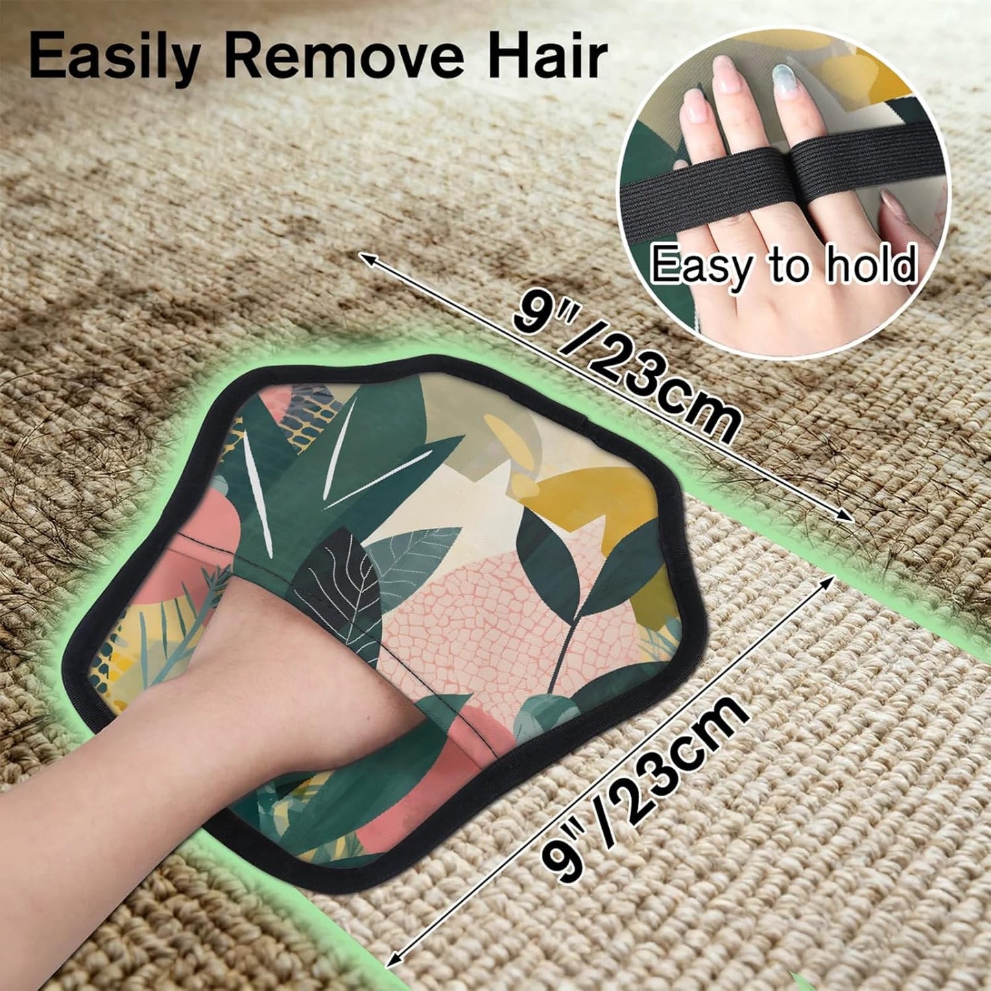 Pet Hair Removal Glove for Dogs Cats Reusable Washable Set