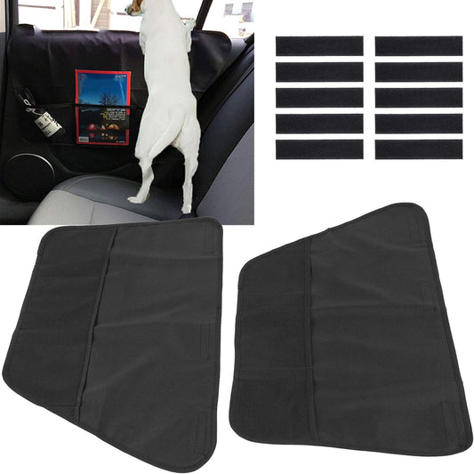 Door Protector from Dog Scratching, 2pcs Pet Car Door Guard