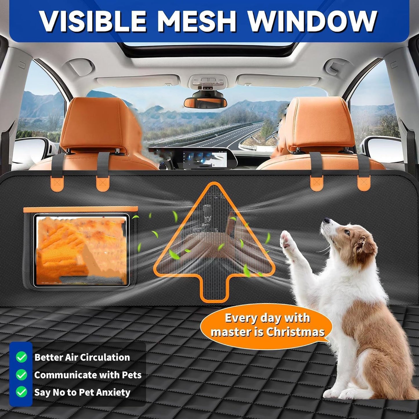 Dog Car Seat Cover for Infiniti QX50 QX60 QX80 QX30 Q50 Q60