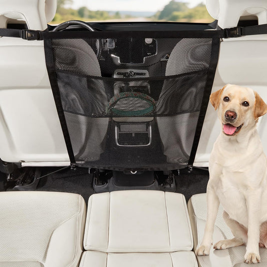 Dog Car Barrier,Dog Net for Car Divider,Pet Barrier with
