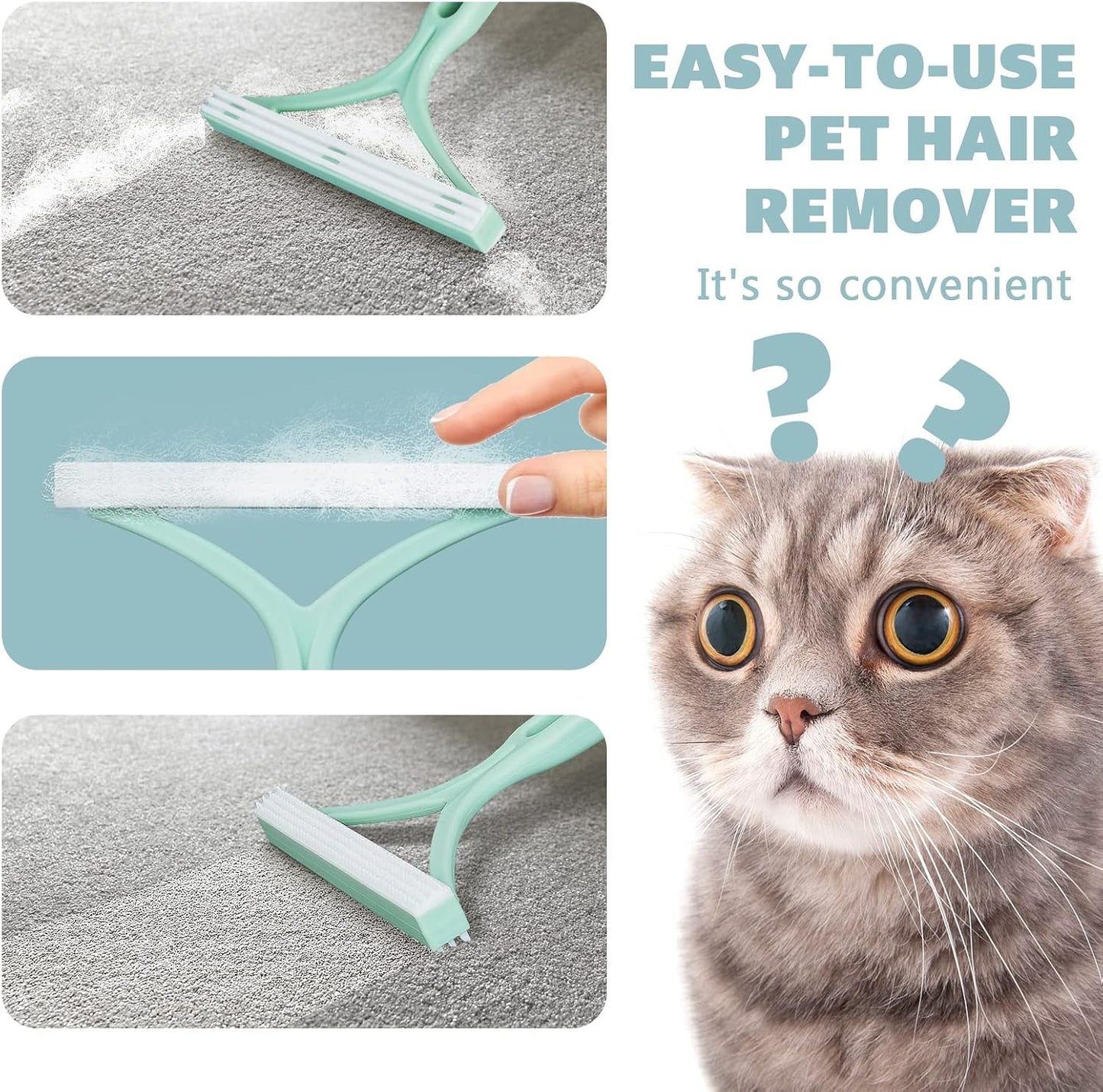 2Pack Pet Hair Remover - Dog & Cat Hair Remover, Premium