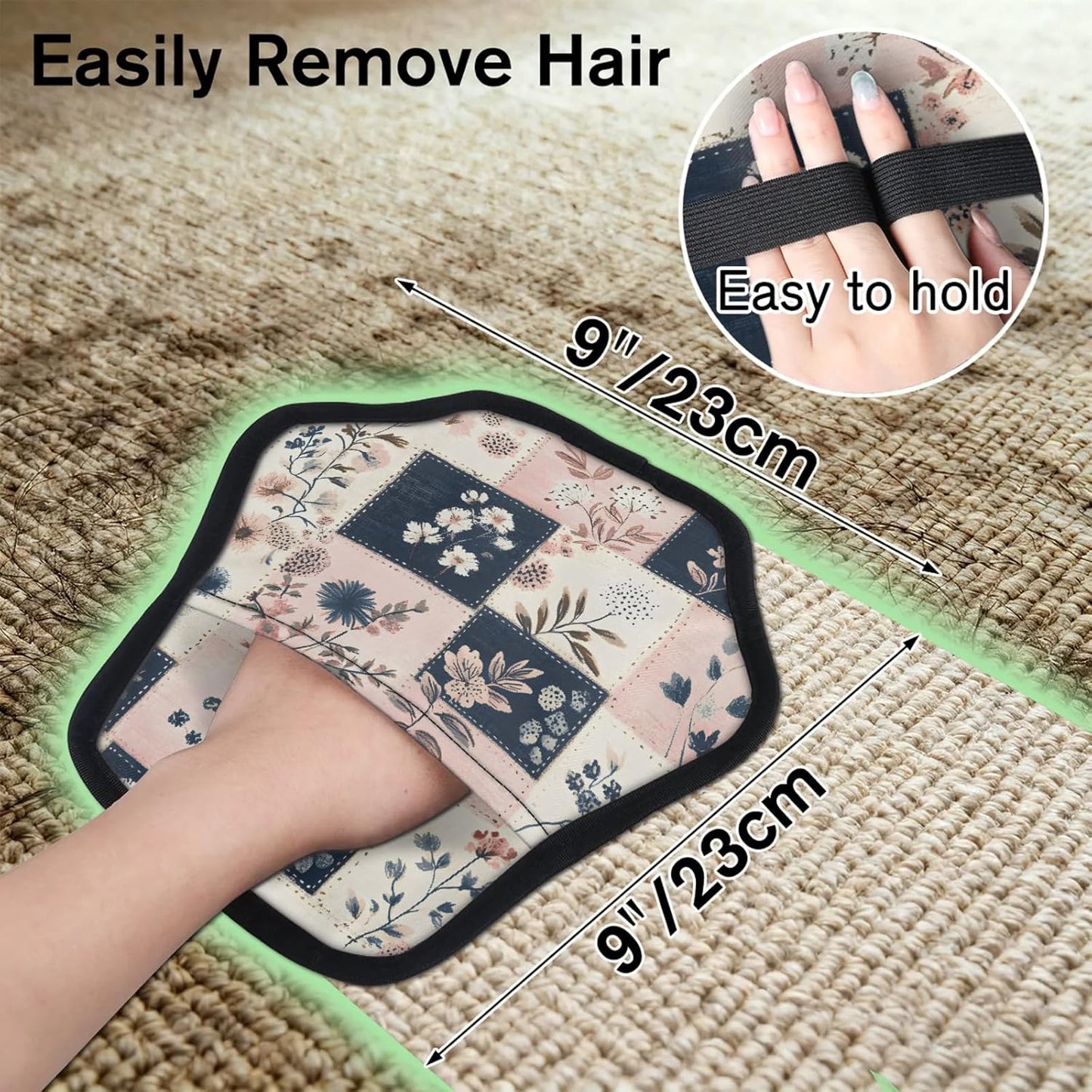 Pet Hair Removal Glove for Dogs Cats Reusable Washable Set
