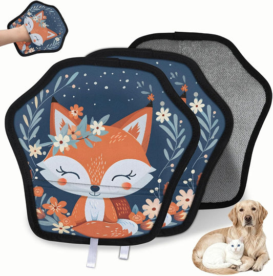Pet Hair Removal Glove for Dogs Cats Reusable Washable Set