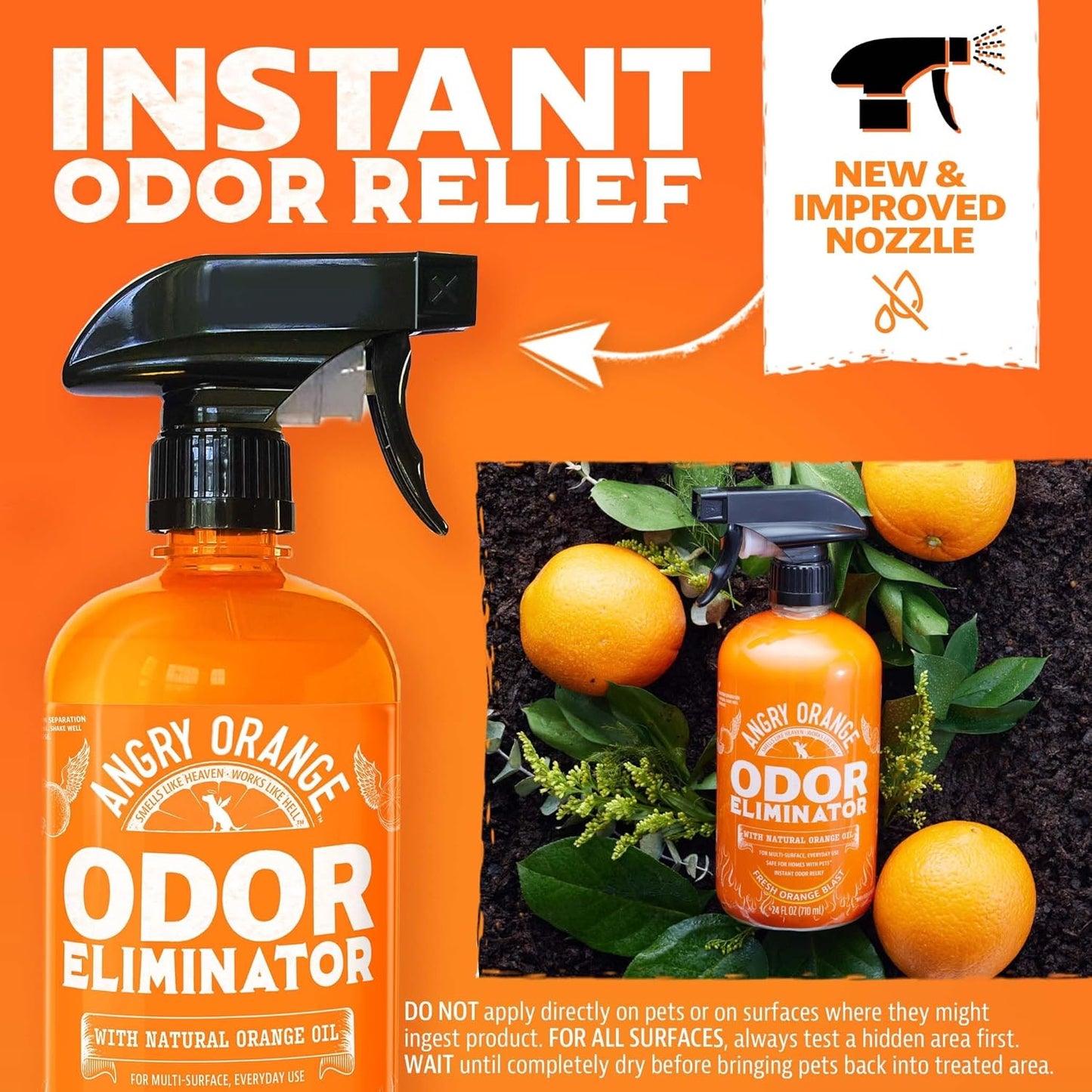 Pet Odor Eliminator for Dog and Cat Urine, Carpet Stains