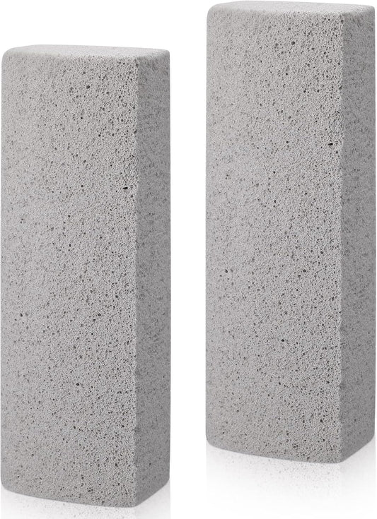 Loopeer 2 Pcs Pet Hair Remover Pumice Stone for Dog Cat Hair Removal Cleaning Pet Fur Stone 6 Inch Dog Fur Cleaning Tool for Car Interior Bedding Carpet Couch Furniture(6 x 2 x 1.6 in)