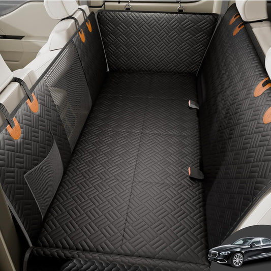 Dog Car Seat Cover , Waterproof Hard Bottom Back Dog