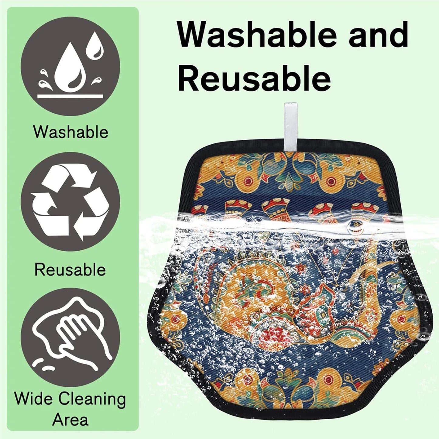Pet Hair Removal Glove for Dogs Cats Reusable Washable Set