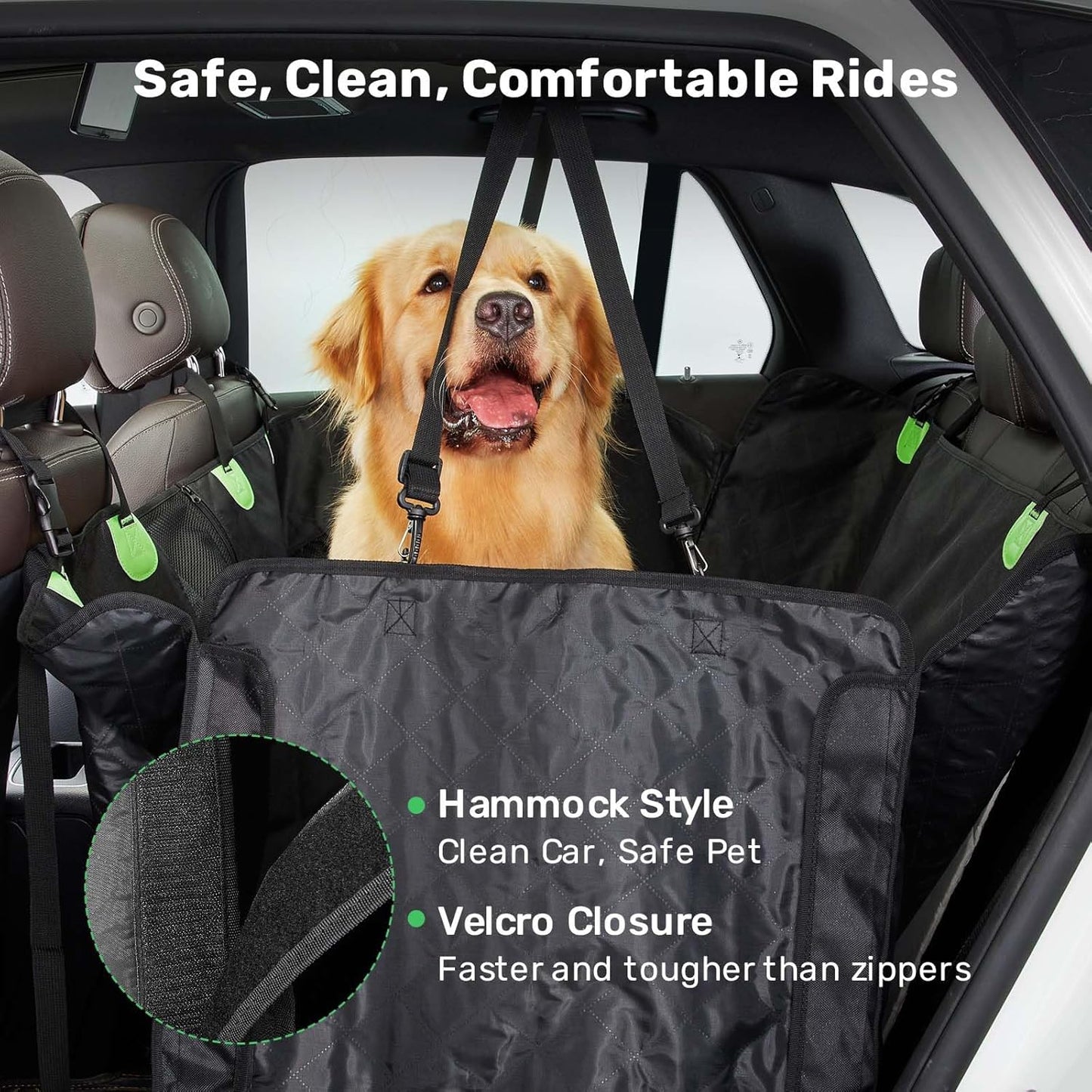 2025 Upgrade Dog Car Seat Cover - Anti-Scratch, Passenger