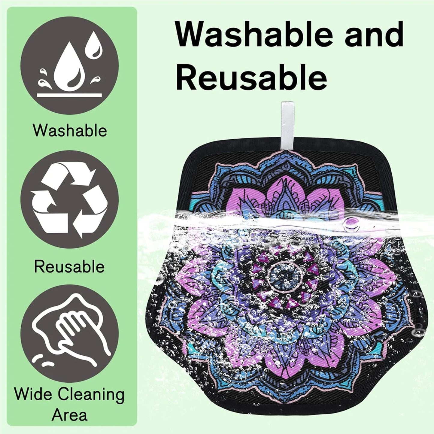 Pet Hair Removal Glove for Dogs Cats Reusable Washable Set