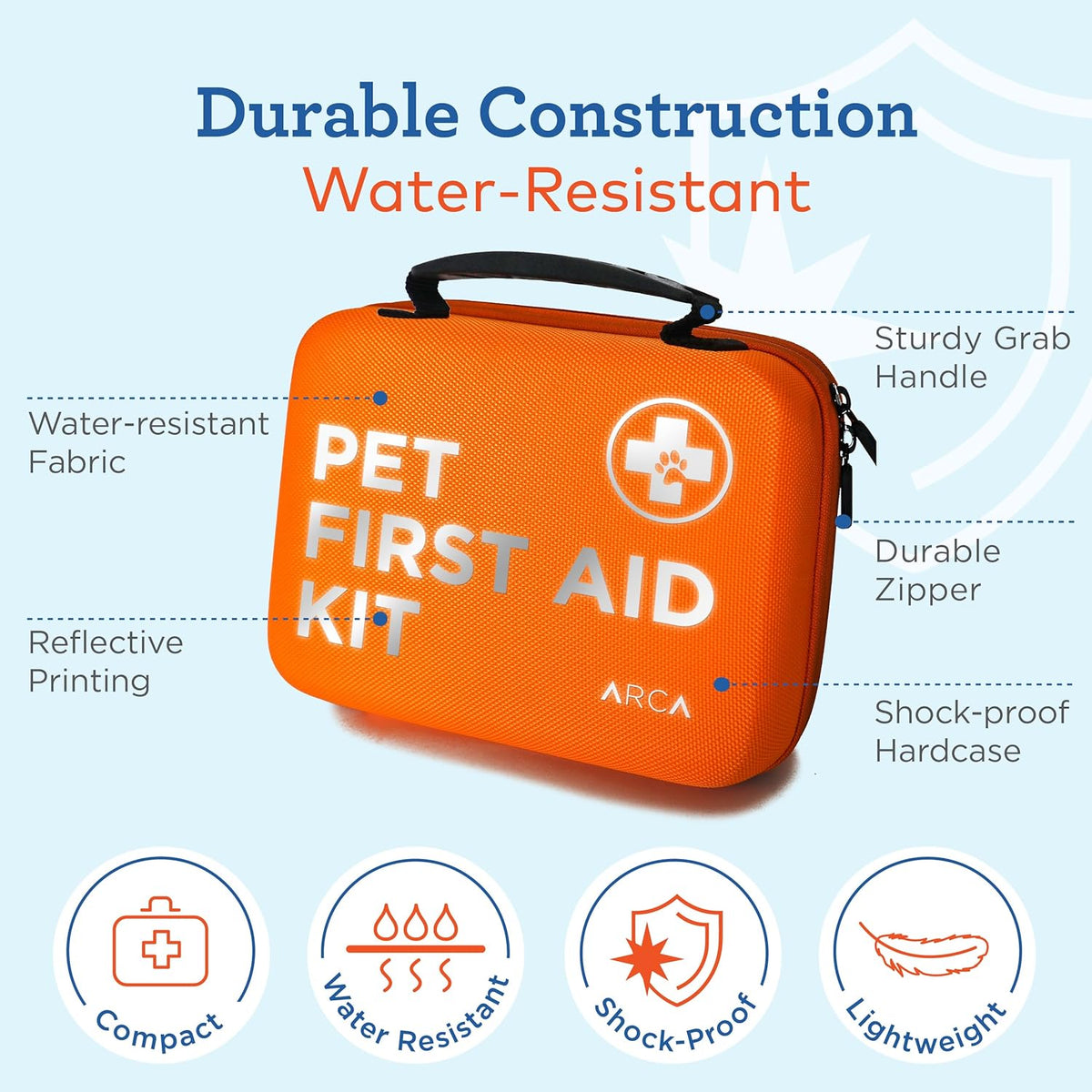 Travel Safety Bundle – First Aid Kit & Dog Seat Belt |