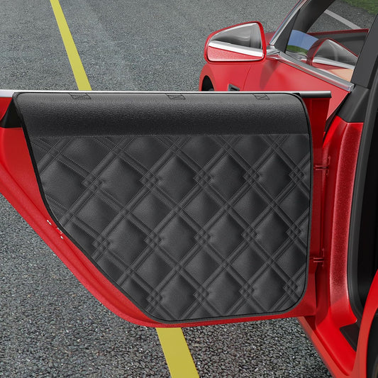 Dog Car Door Protector – 20% Larger Design for Sedans