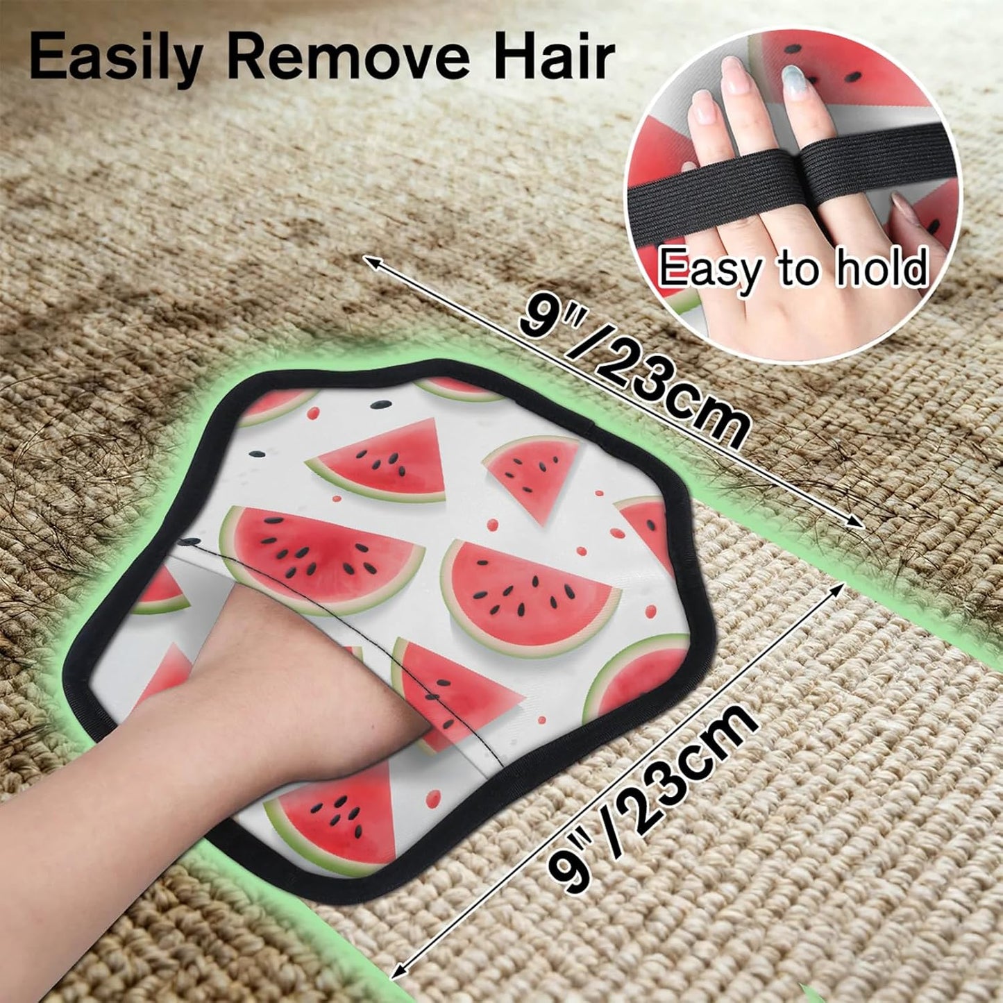 Pet Hair Removal Glove for Dogs Cats Reusable Washable Set