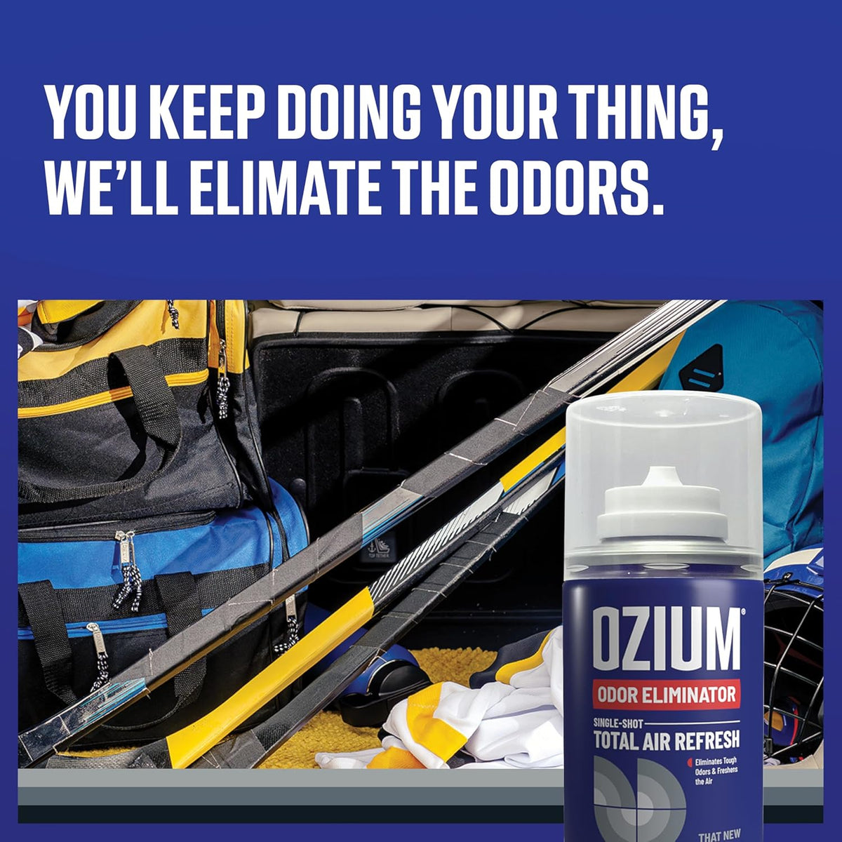 Air Sanitizer, 2 oz Car Fogger: Single-Shot Smoke Odor