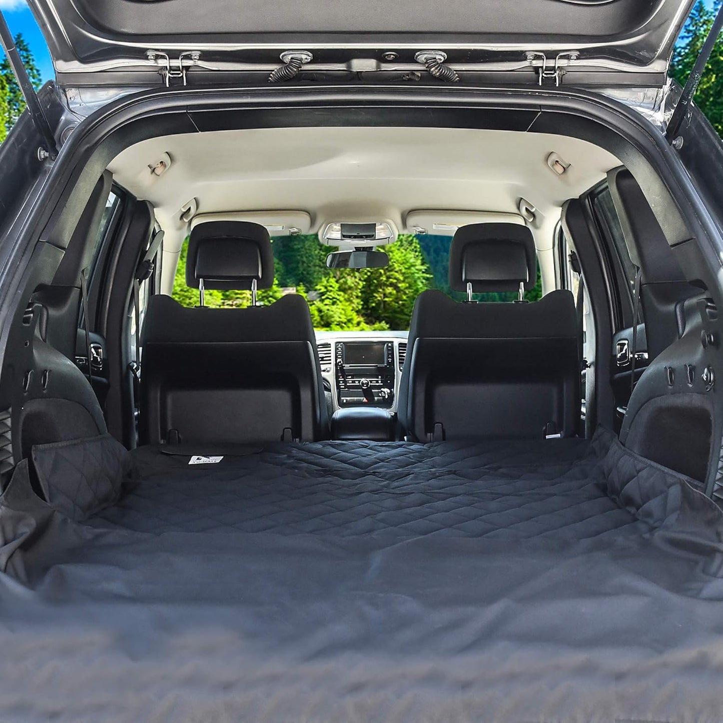 SUV Cargo Liner for Dogs, Dog Car Seat Cover for Back Seat