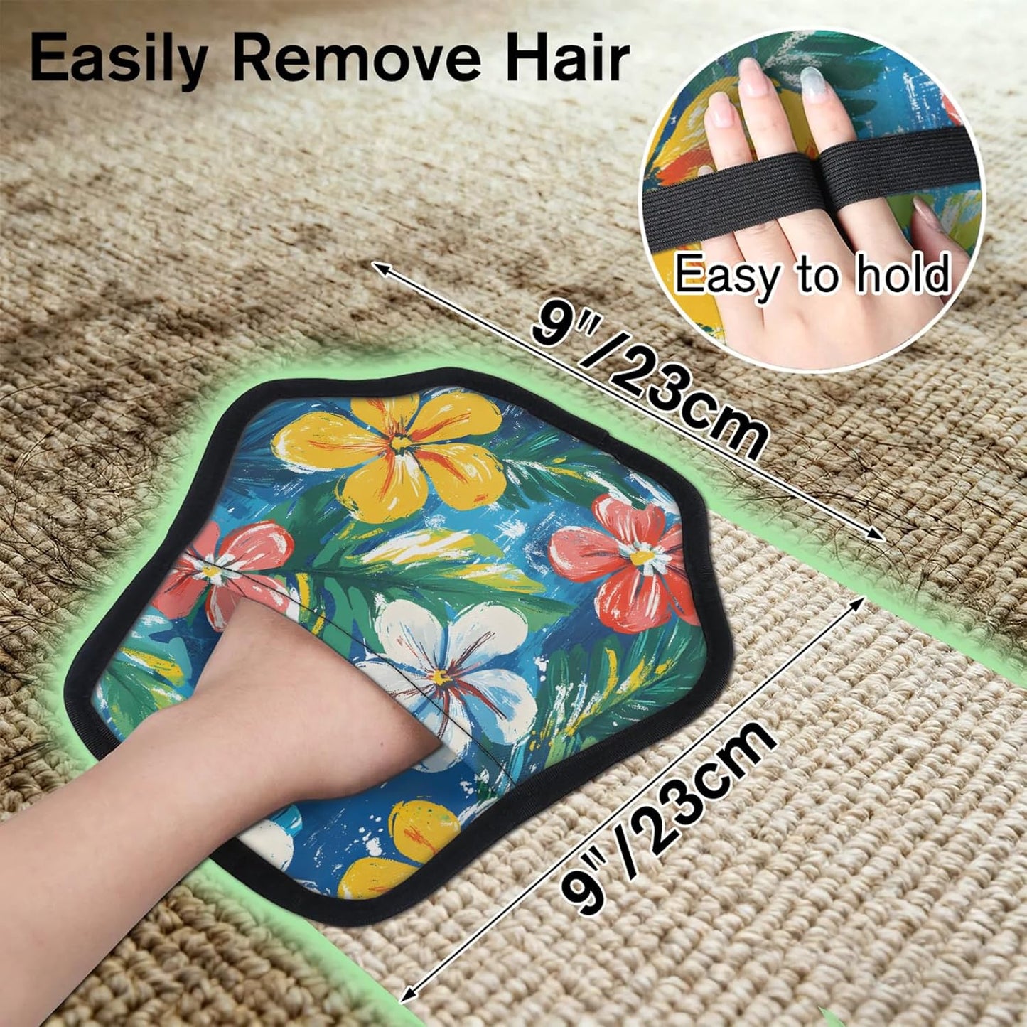Pet Hair Removal Glove for Dogs Cats Reusable Washable Set